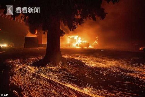 《摩登家庭》取景地被山火燒毀